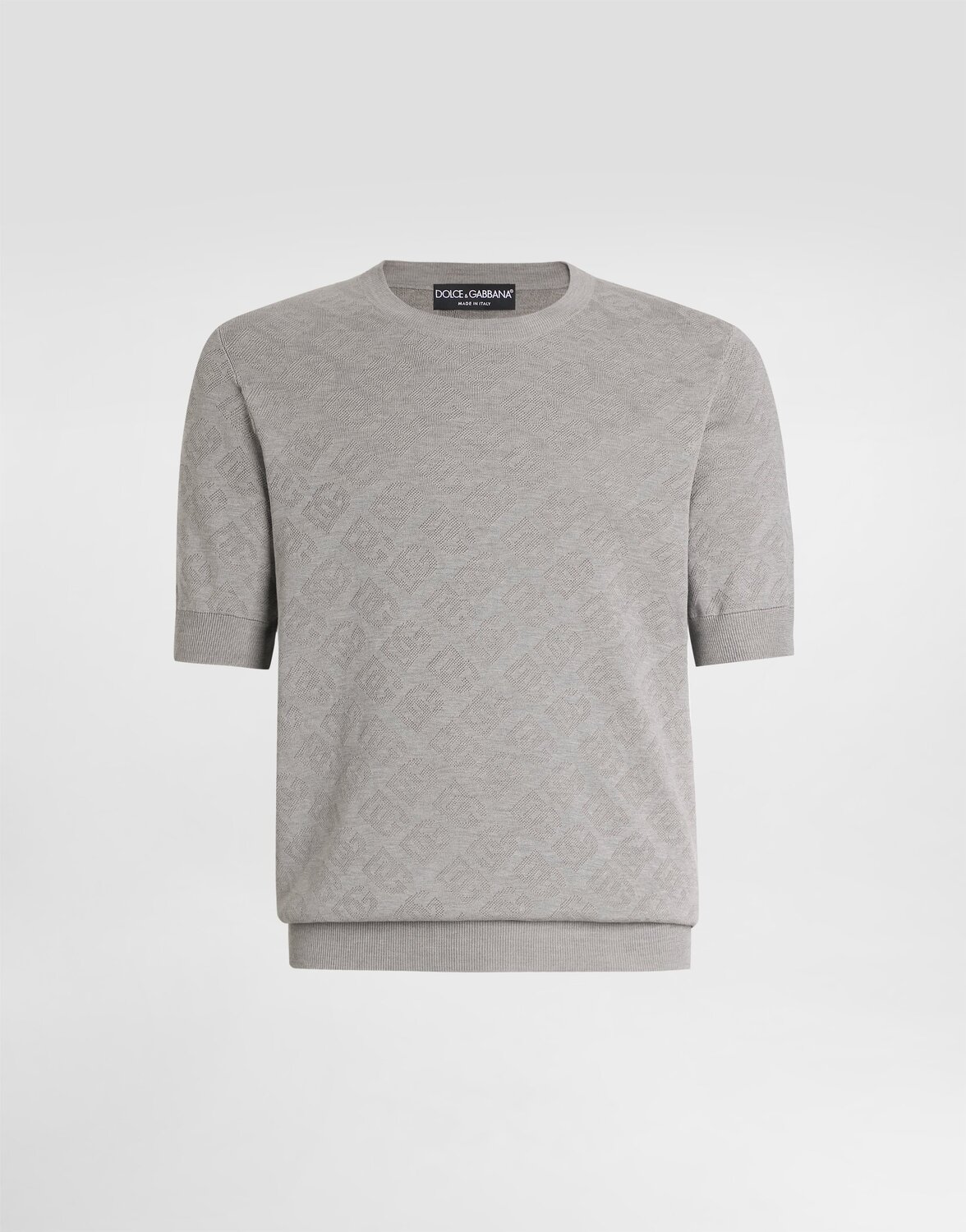 Шелковый пуловер Dolce & Gabbana, серый
Шелковый пуловер Dolce & Gabbana, серый