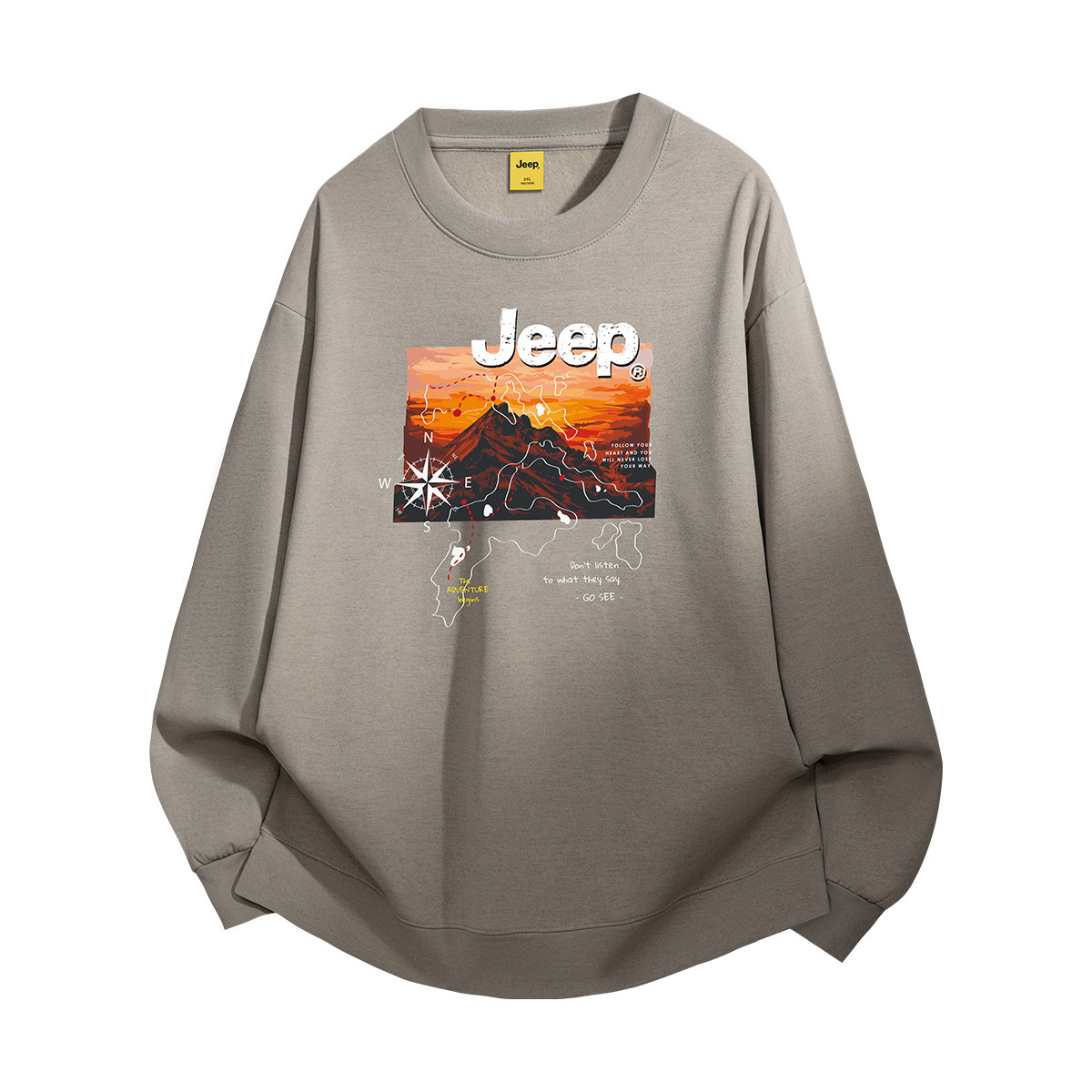 Свитшот City Casual Collection Unisex Jeep, camel (heavyweight fleece-lined), Бежевый, Свитшот City Casual Collection Unisex Jeep, camel (heavyweight fleece-lined)
Свитшот City Casual Collection Unisex Jeep, camel (heavyweight fleece-lined), Бежевый, Свитшот City Casual Collection Unisex Jeep, camel (heavyweight fleece-lined)