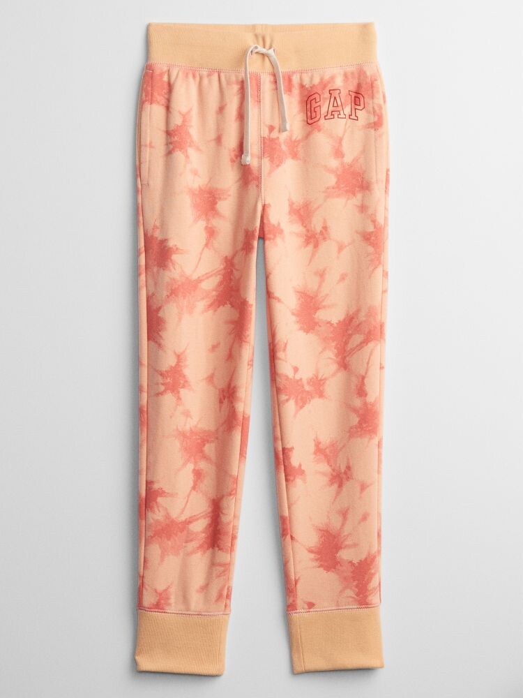 Детские спортивные штаны из батика с логотипом Gap, оранжевый
Детские спортивные штаны из батика с логотипом Gap, оранжевый