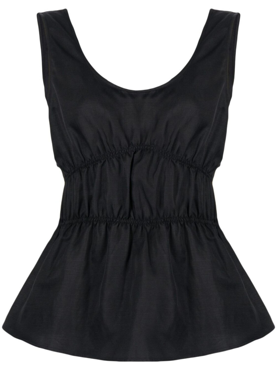 Топ со сборками Goen.J, черный
Топ со сборками Goen.J, черный