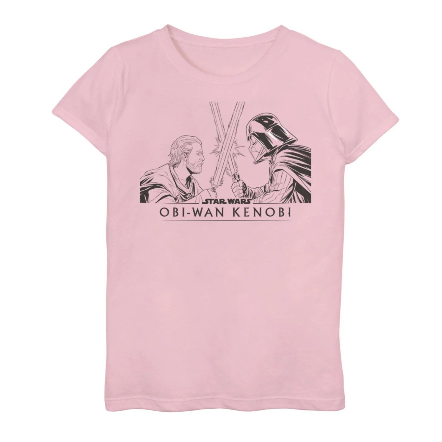 Футболка с графикой для девочек 7–16 лет, «Звездные войны, Оби-Ван Кеноби, световой меч, столкновение Вейдера и Оби Вана» Licensed Character
Футболка с графикой для девочек 7–16 лет, «Звездные войны, Оби-Ван Кеноби, световой меч, столкновение Вейдера и Оби Вана» Licensed Character