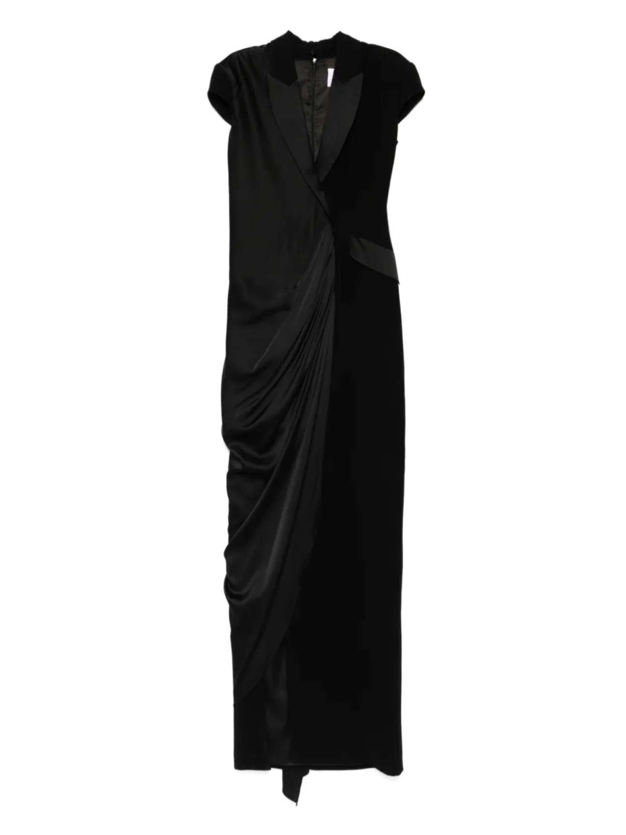 SILK LOVE & LACE шелковое платье с v-образным вырезом, черный 
SILK LOVE & LACE шелковое платье с v-образным вырезом, черный