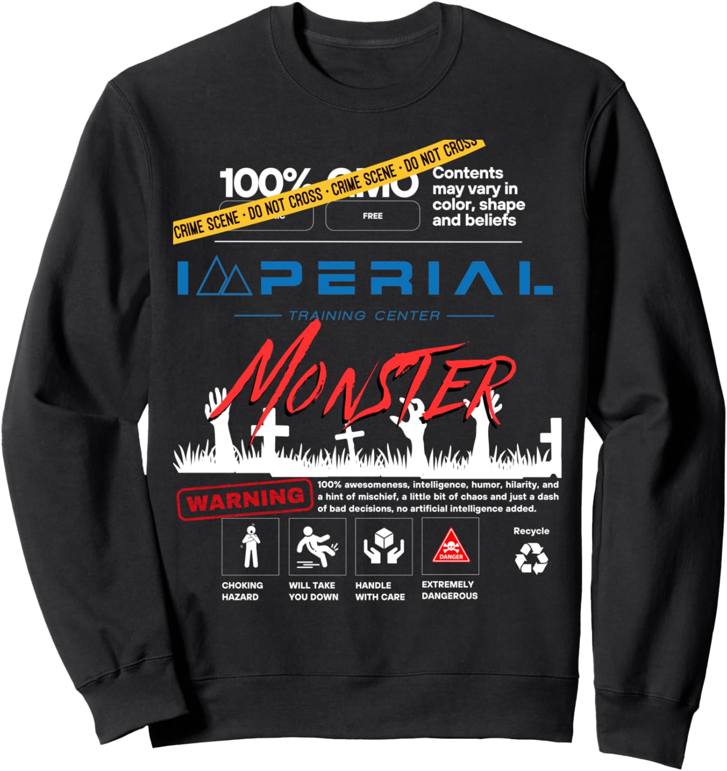 Забавная толстовка с изображением жуткого монстра для Хэллоуина, подарок для любителей джиу-джитсу и BJJ Imperial Training Center, черный
Забавная толстовка с изображением жуткого монстра для Хэллоуина, подарок для любителей джиу-джитсу и BJJ Imperial Training Center, черный