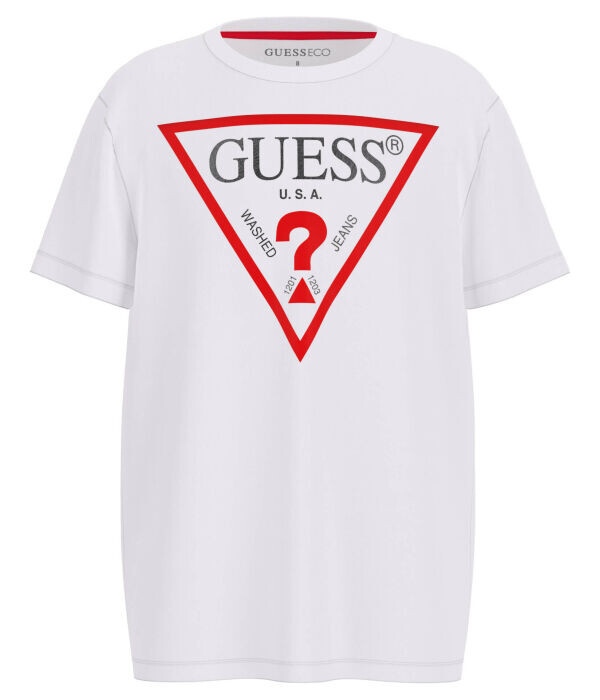 Футболка детская Guess с принтом, белый
Футболка детская Guess с принтом, белый