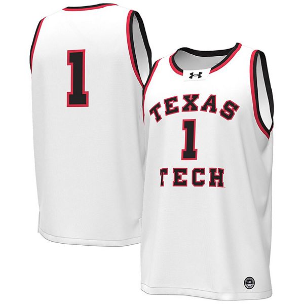 Мужская баскетбольная футболка Texas Tech Red Raiders #1 белая Under Armour
Мужская баскетбольная футболка Texas Tech Red Raiders #1 белая Under Armour
