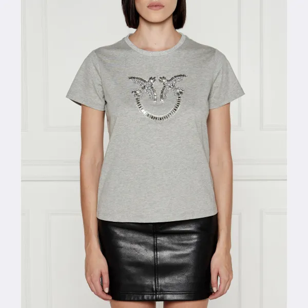 Футболка Quentin стандартного кроя Pinko, серый
Футболка Quentin стандартного кроя Pinko, серый