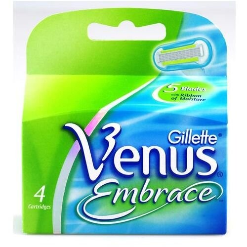 Картриджи для бритв, 4 шт. Gillette, Venus Embrance
Картриджи для бритв, 4 шт. Gillette, Venus Embrance