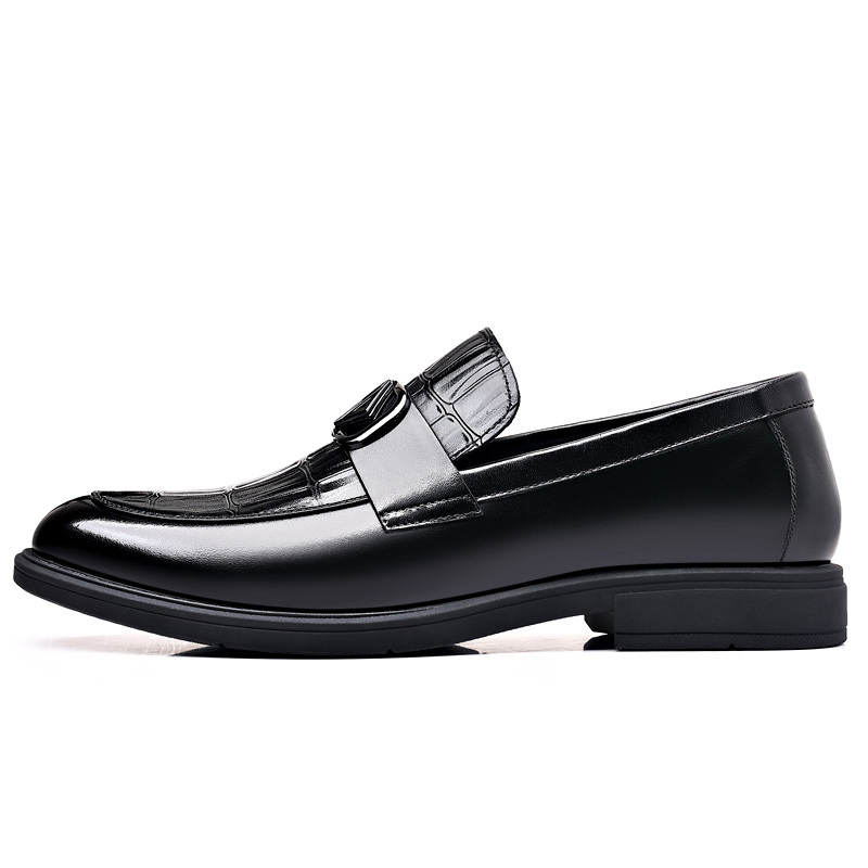Черные туфли Dress Shoes Men's Black SHUPATE, однослойные 
Черные туфли Dress Shoes Men's Black SHUPATE, однослойные
