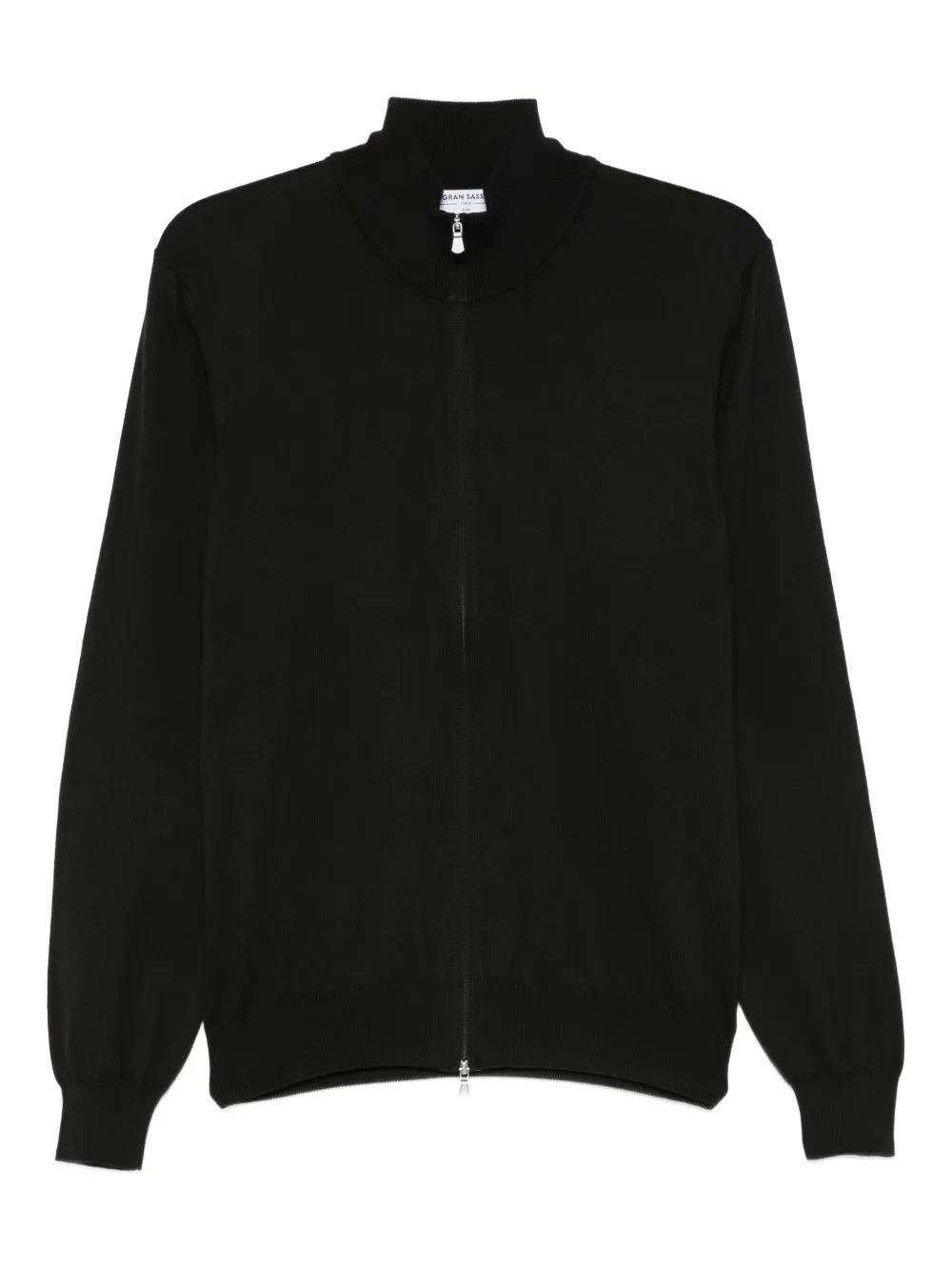 Кардиган на молнии с высоким воротником Gran Sasso, черный
Кардиган на молнии с высоким воротником Gran Sasso, черный