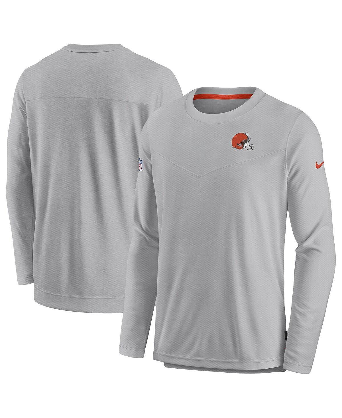 Мужская серая футболка с длинным рукавом Cleveland Browns Sideline Lockup Performance Nike, Серый, Мужская серая футболка с длинным рукавом Cleveland Browns Sideline Lockup Performance Nike
Мужская серая футболка с длинным рукавом Cleveland Browns Sideline Lockup Performance Nike, Серый, Мужская серая футболка с длинным рукавом Cleveland Browns Sideline Lockup Performance Nike