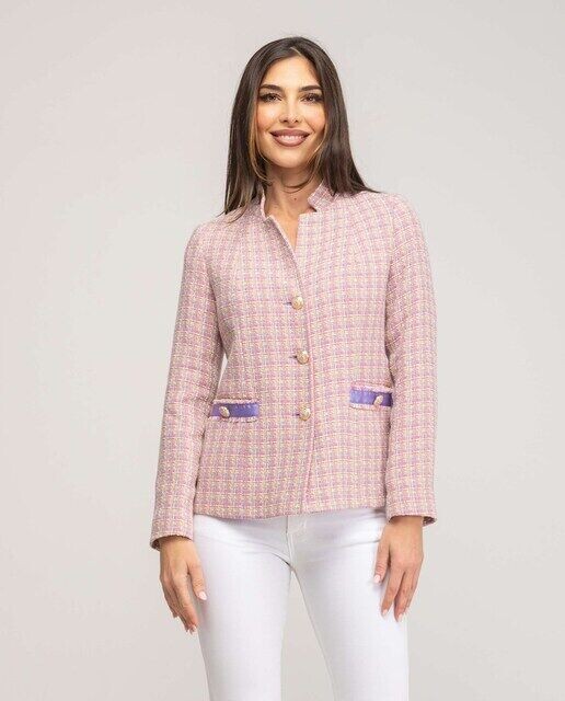 Женская куртка с ремешком на воротнике и украшением сумочки Fsh, розовый
Женская куртка с ремешком на воротнике и украшением сумочки Fsh, розовый