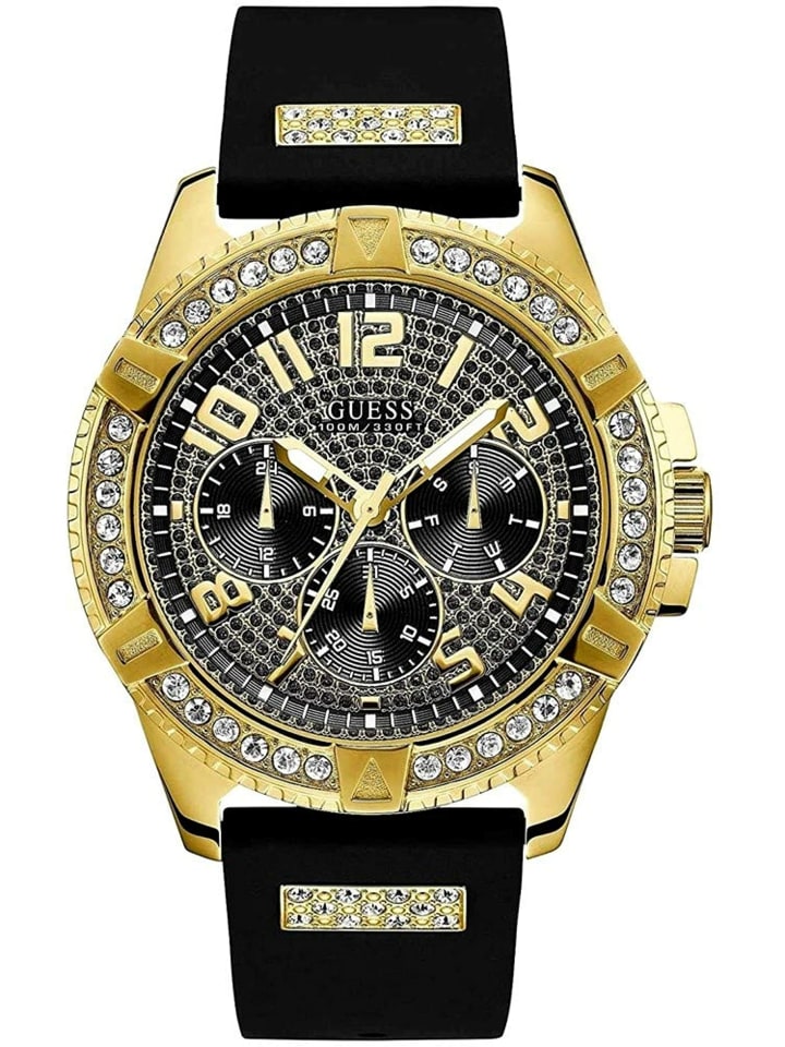 Guess Мужские аналоговые часы в золотом исполнении
Guess Мужские аналоговые часы в золотом исполнении