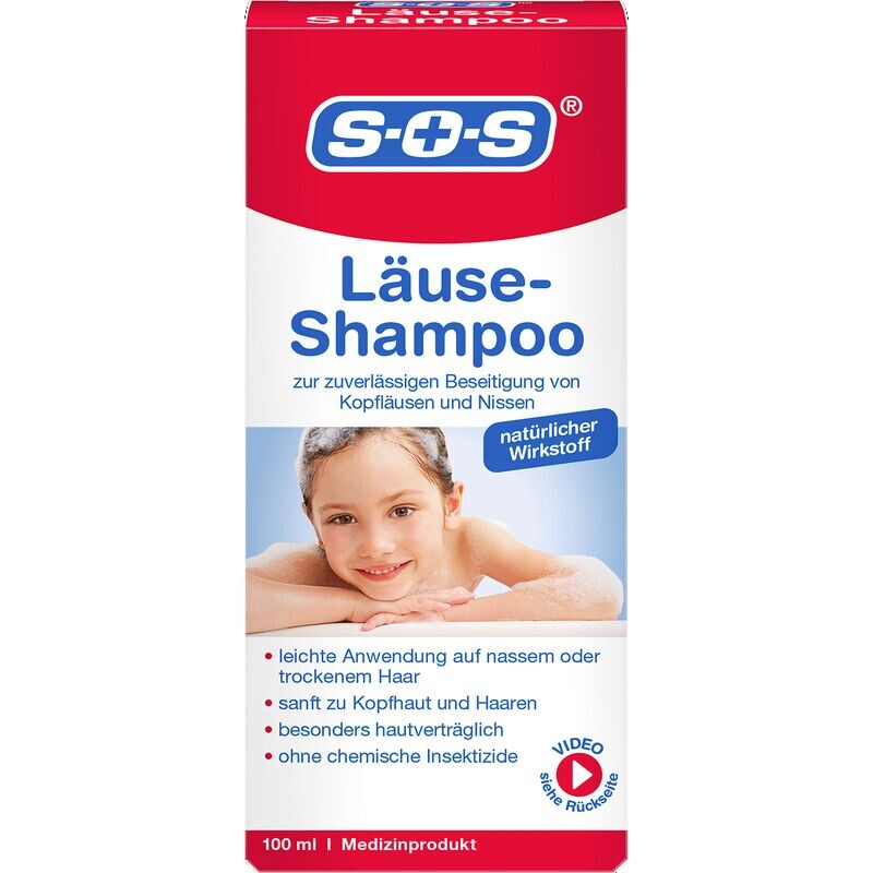Шампунь от вшей SOS, 100 ml
Шампунь от вшей SOS, 100 ml