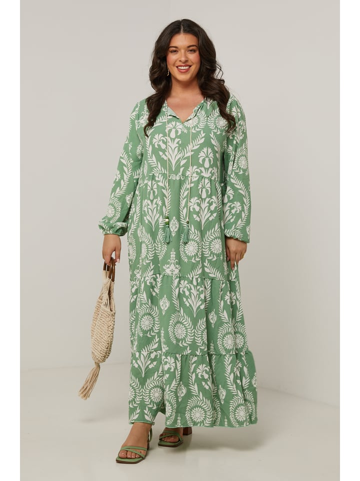 Длинное платье Curvy Lady, зеленый
Длинное платье Curvy Lady, зеленый