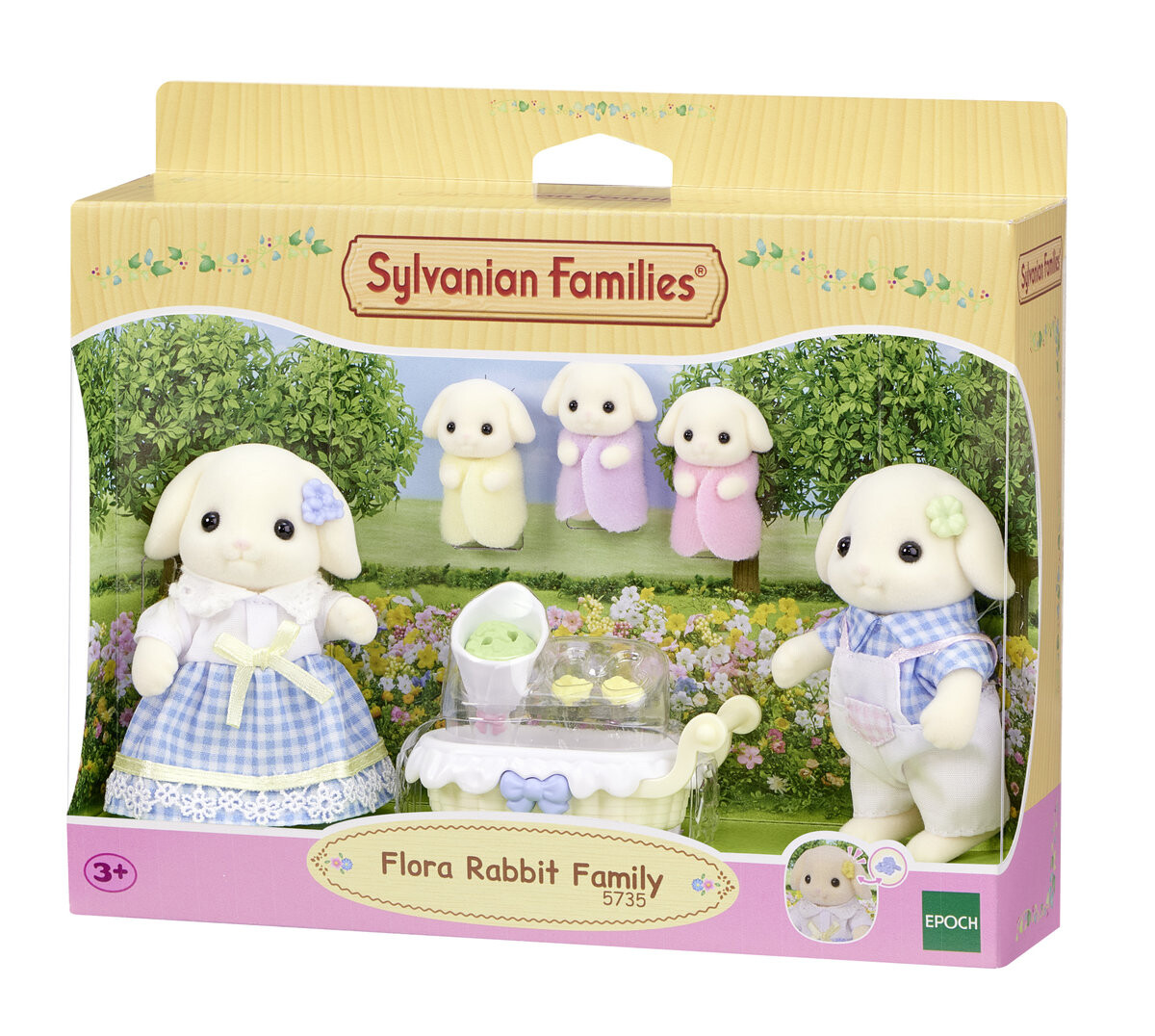 Эпоха, Флора Семья Кроликов Sylvanian Families 5735
Эпоха, Флора Семья Кроликов Sylvanian Families 5735