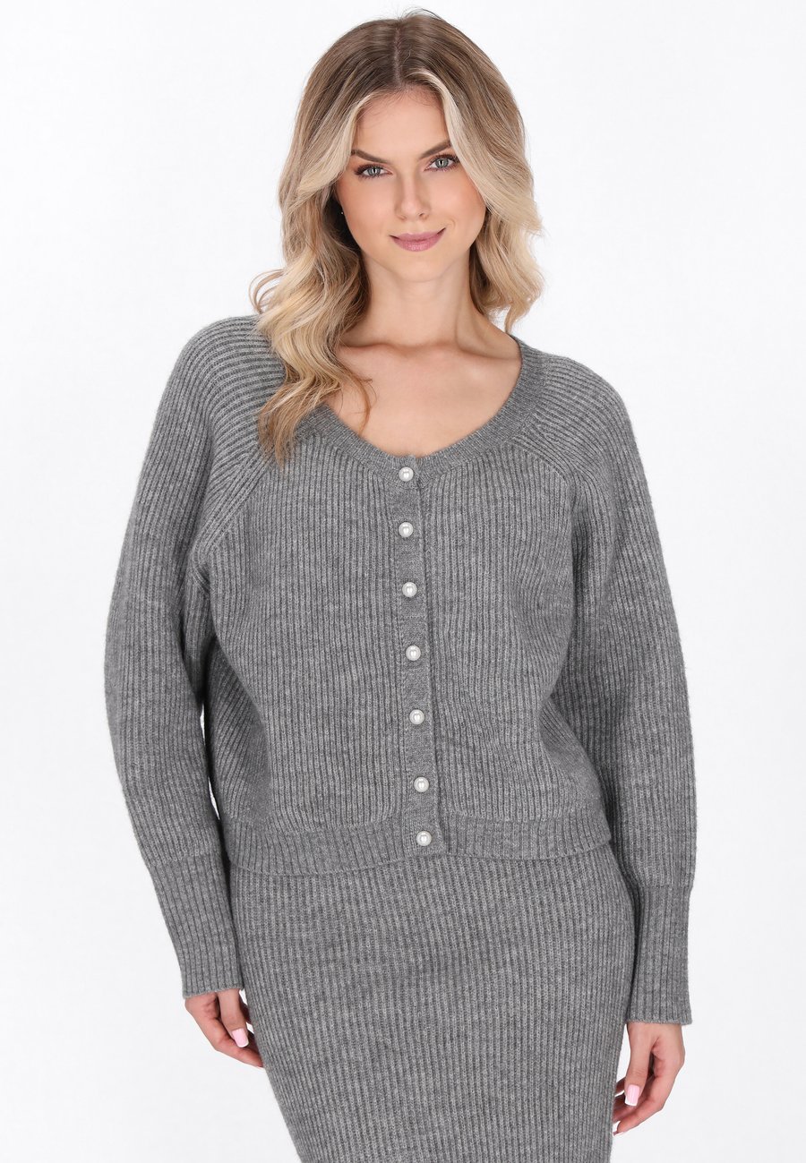 Кардиган DreiMaster Cardigan, Grey Melange/Grey
Кардиган DreiMaster Cardigan, Grey Melange/Grey