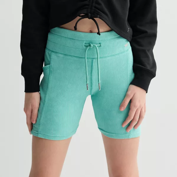 Велосипедные шорты с резинкой и шнурком для девочек 7-16 лет Limited Too, зеленый
Велосипедные шорты с резинкой и шнурком для девочек 7-16 лет Limited Too, зеленый
