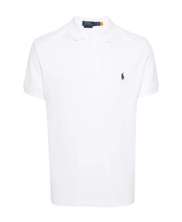 Белая хлопковая рубашка поло с изображением пони. Polo Ralph Lauren, белый
Белая хлопковая рубашка поло с изображением пони. Polo Ralph Lauren, белый