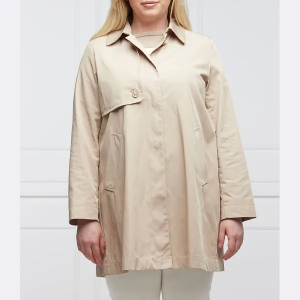 Пальто табор больших размеров Persona By Marina Rinaldi, бежевый 
Пальто табор больших размеров Persona By Marina Rinaldi, бежевый