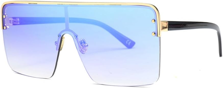 Большие солнцезащитные очки для женщин с зеркальными линзами и плоской верхней частью; большие солнцезащитные очки для мужчин в винтажном стиле с градиентным переходом HDUBFY, 5
Большие солнцезащитные очки для женщин с зеркальными линзами и плоской верхней частью; большие солнцезащитные очки для мужчин в винтажном стиле с градиентным переходом HDUBFY, 5