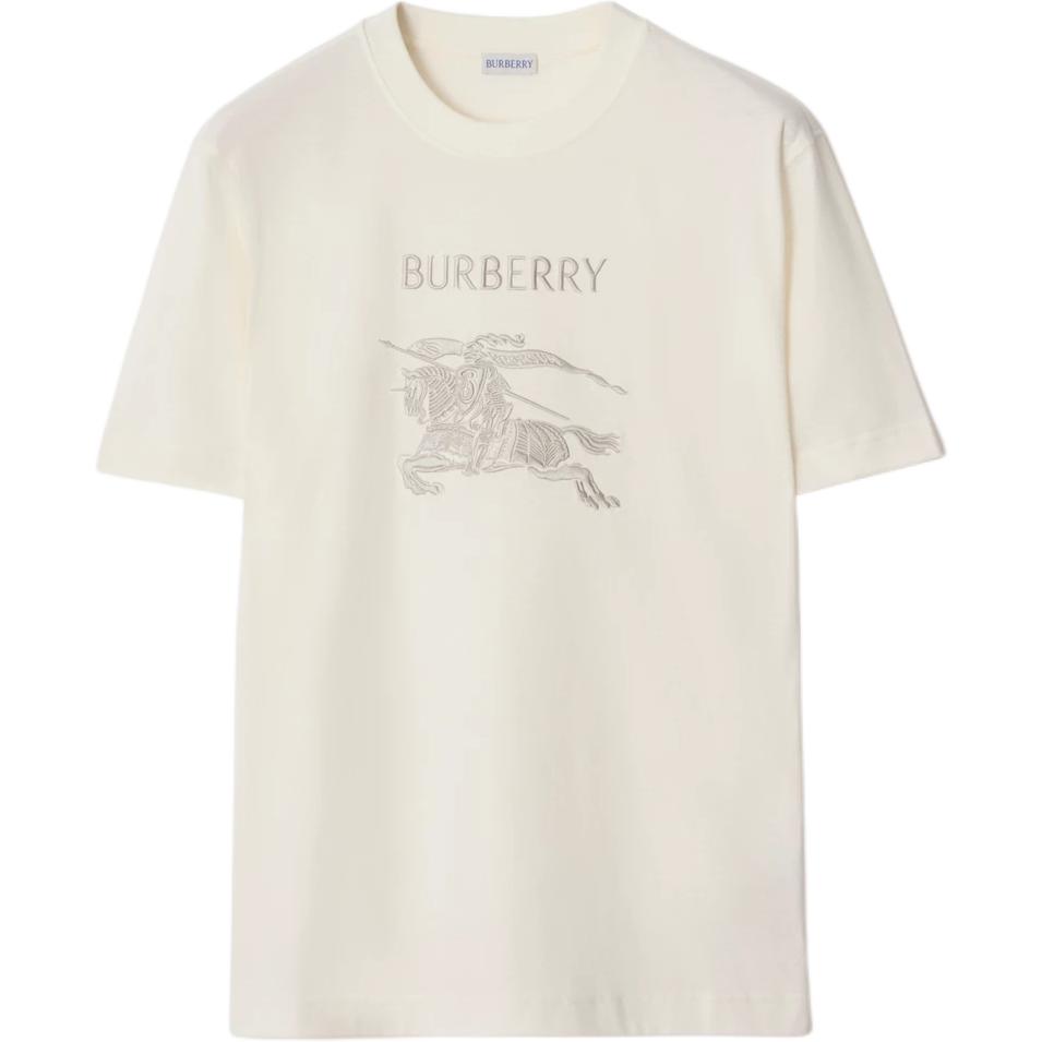 Футболка с вышитым логотипом Burberry, белый
Футболка с вышитым логотипом Burberry, белый