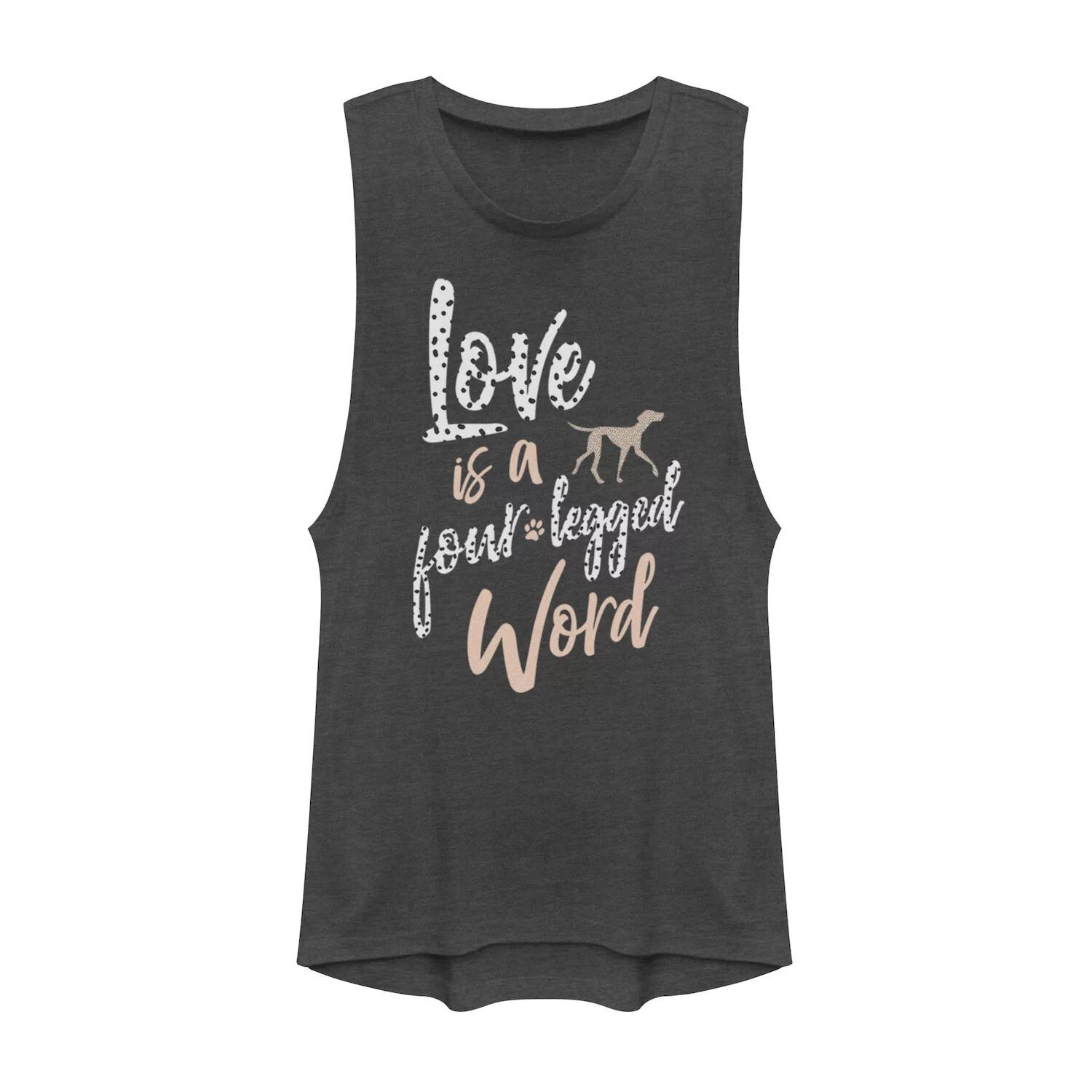 Мускулистая футболка Disney's «101 далматинец юниор» «Любовь — это четвероногое слово» Licensed Character
Мускулистая футболка Disney's «101 далматинец юниор» «Любовь — это четвероногое слово» Licensed Character