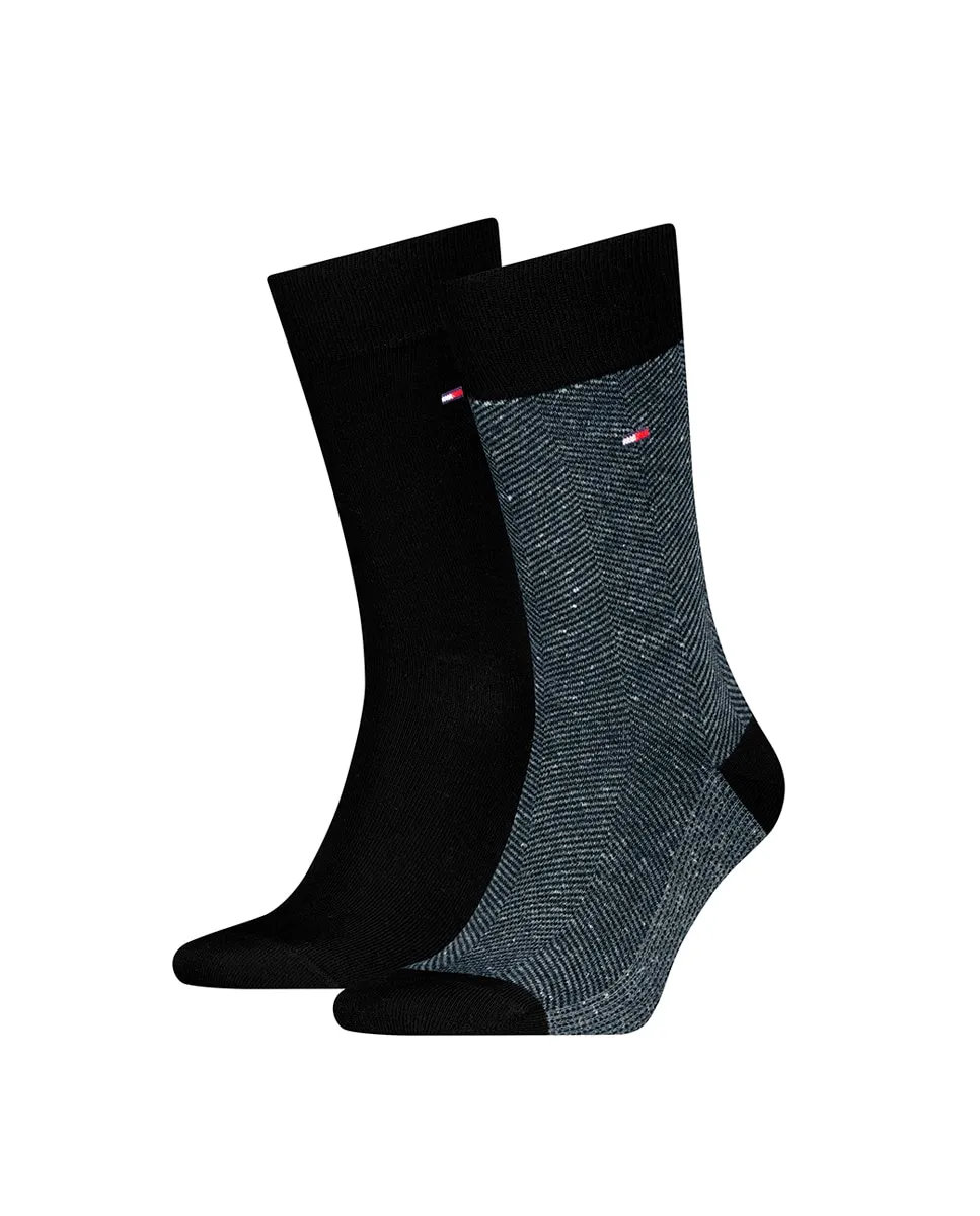 Классические мужские носки (упаковка из 2 шт) Tommy Hilfiger, черный
Классические мужские носки (упаковка из 2 шт) Tommy Hilfiger, черный