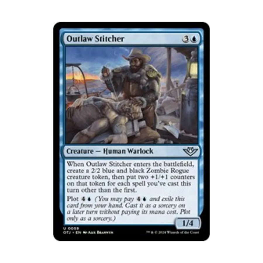 CCG Сшиватель-преступник (U), MTG - Outlaws of Thunder Junction
CCG Сшиватель-преступник (U), MTG - Outlaws of Thunder Junction