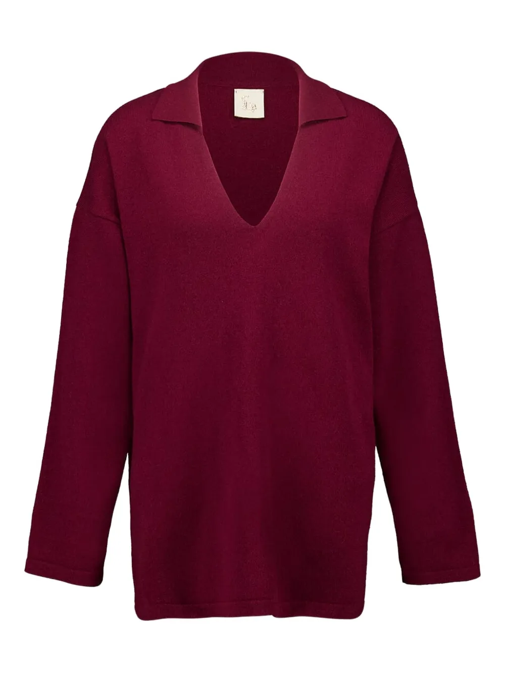 Свитер с глубоким воротником PAULA, красный
Свитер с глубоким воротником PAULA, красный