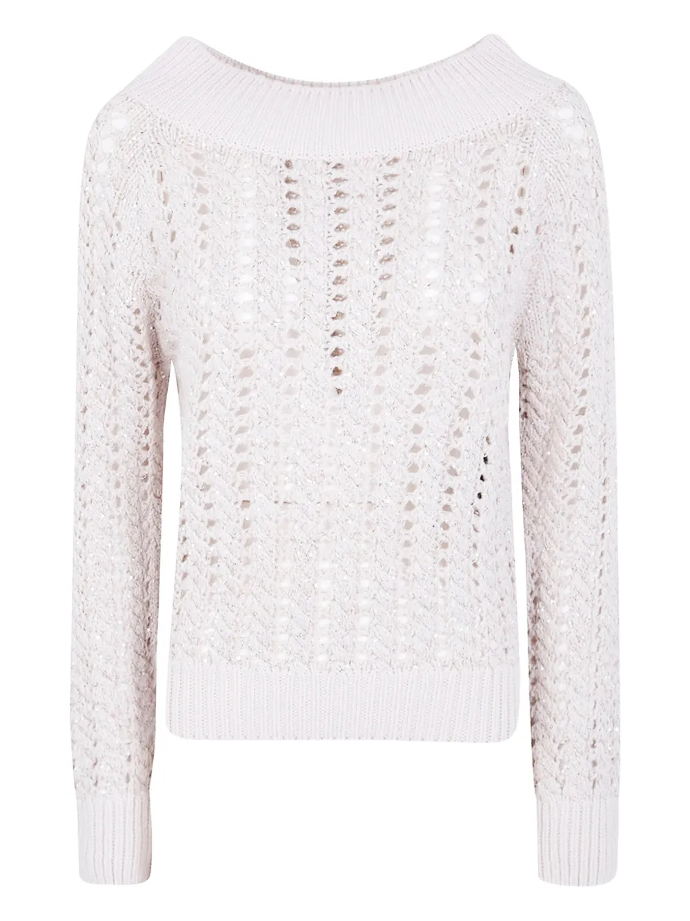 Свитер ажурной вязки D.Exterior, белый
Свитер ажурной вязки D.Exterior, белый