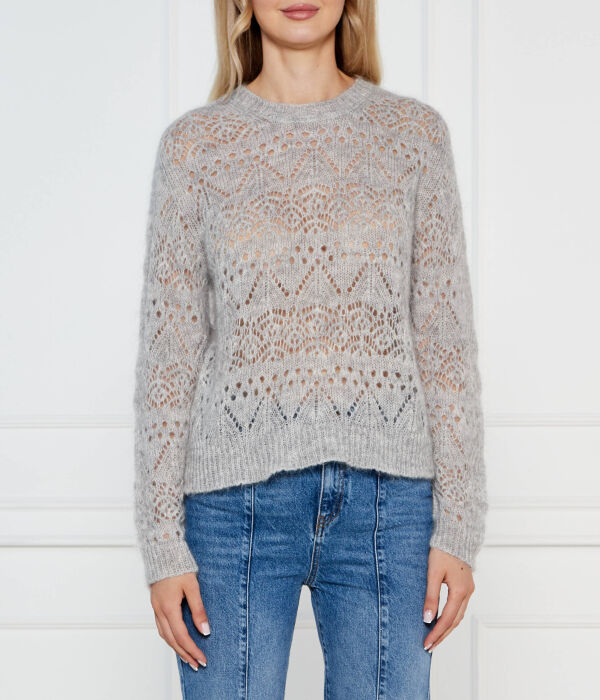 Мохеровый свитер Relaxed fit Twinset, серый
Мохеровый свитер Relaxed fit Twinset, серый