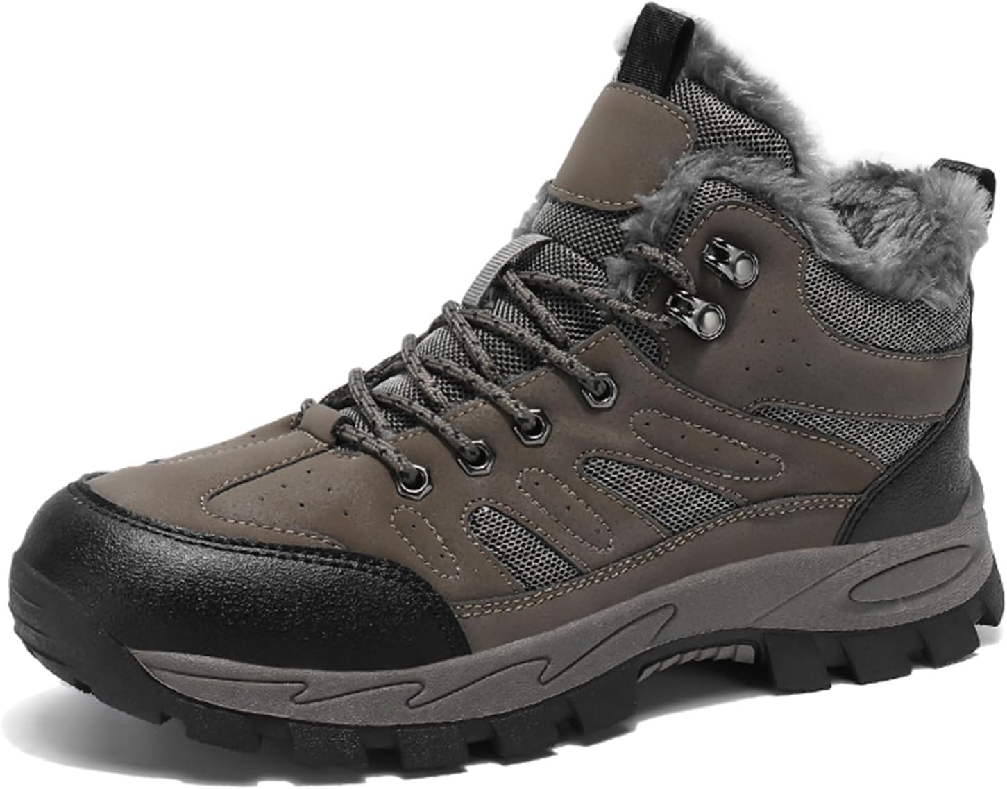 Зимние мужские теплые снегоступы из кожи, водонепроницаемые плюшевые походные ботинки Generic, коричневый
Зимние мужские теплые снегоступы из кожи, водонепроницаемые плюшевые походные ботинки Generic, коричневый