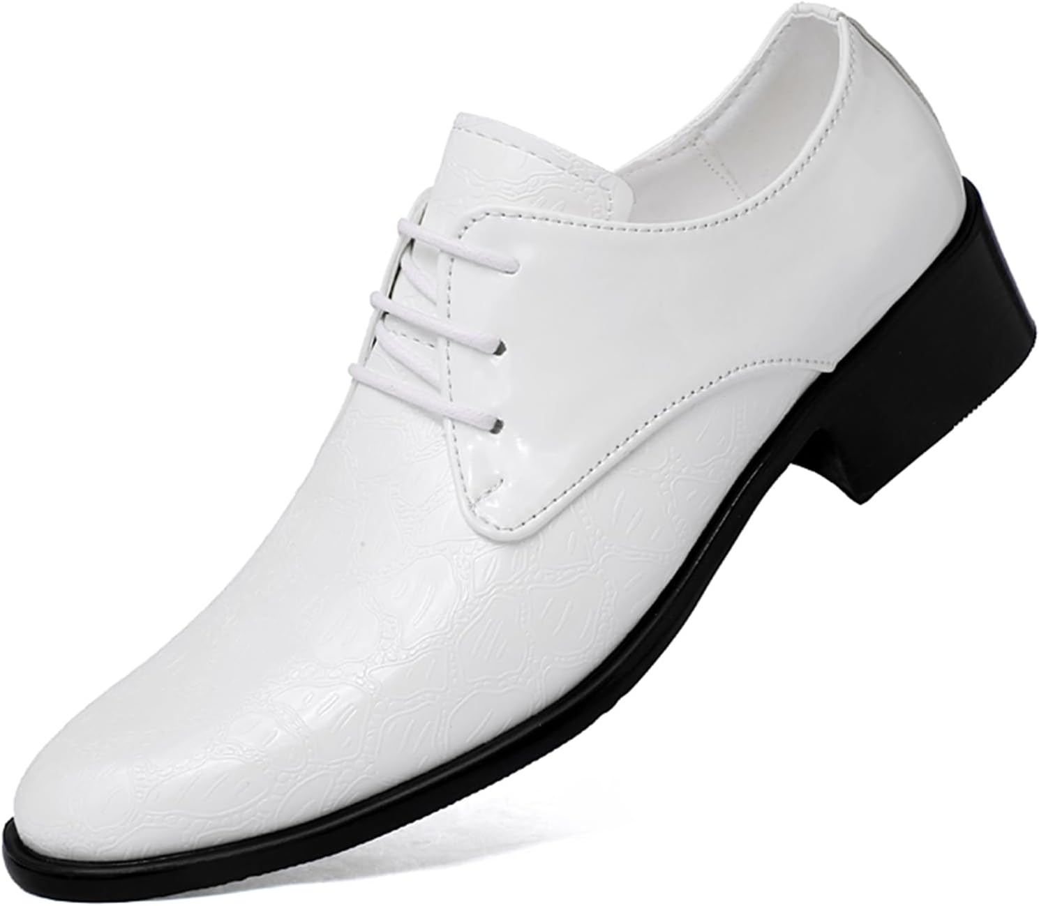 Мужские классические туфли Оксфорды с шнуровкой, формальные дерби Abborora, белый
Мужские классические туфли Оксфорды с шнуровкой, формальные дерби Abborora, белый