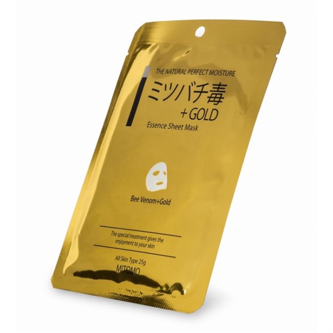 Пчелиный яд + золотая маска для лица Mitomo, 25 гр
Пчелиный яд + золотая маска для лица Mitomo, 25 гр
