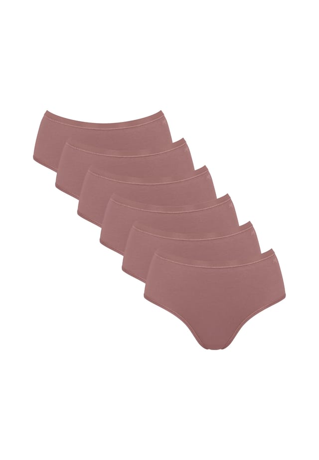 Трусы комплект из 6 шт. - повседневные хлопковые трусы средней длины 6 шт. эластичный хлопок Sloggi, коричневый
Трусы комплект из 6 шт. - повседневные хлопковые трусы средней длины 6 шт. эластичный хлопок Sloggi, коричневый