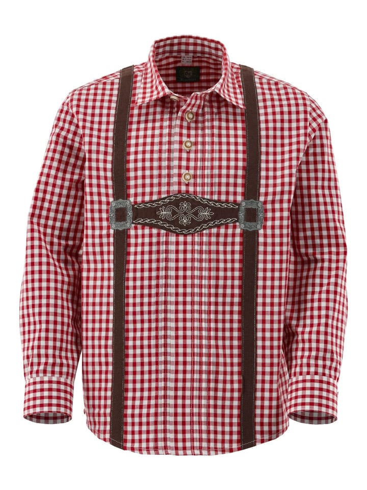 Детская традиционная рубашка Velmowo, средне-красного цвета OS-Trachten
Детская традиционная рубашка Velmowo, средне-красного цвета OS-Trachten