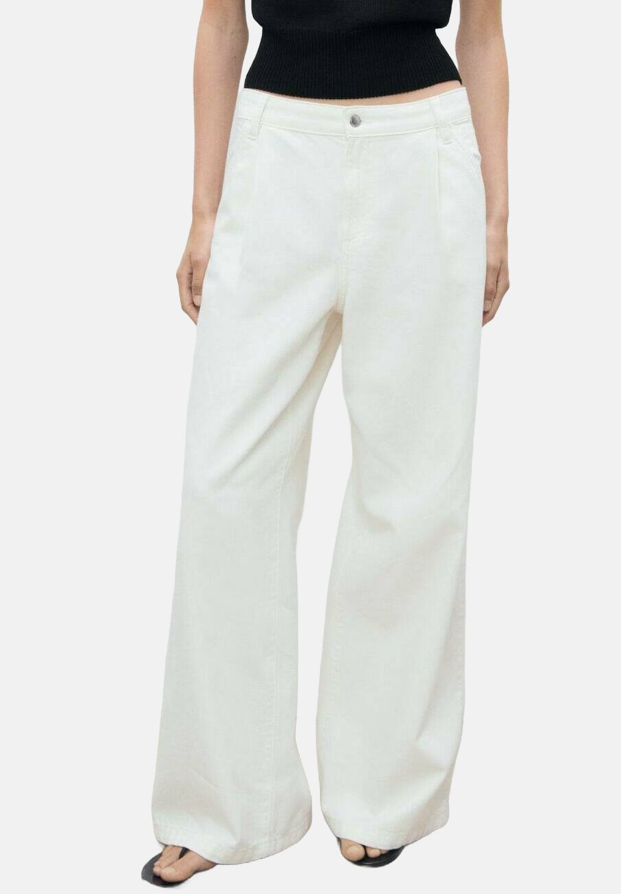 Джинсы прямого кроя WIDELEG PLEATED Mango, кремовый
Джинсы прямого кроя WIDELEG PLEATED Mango, кремовый