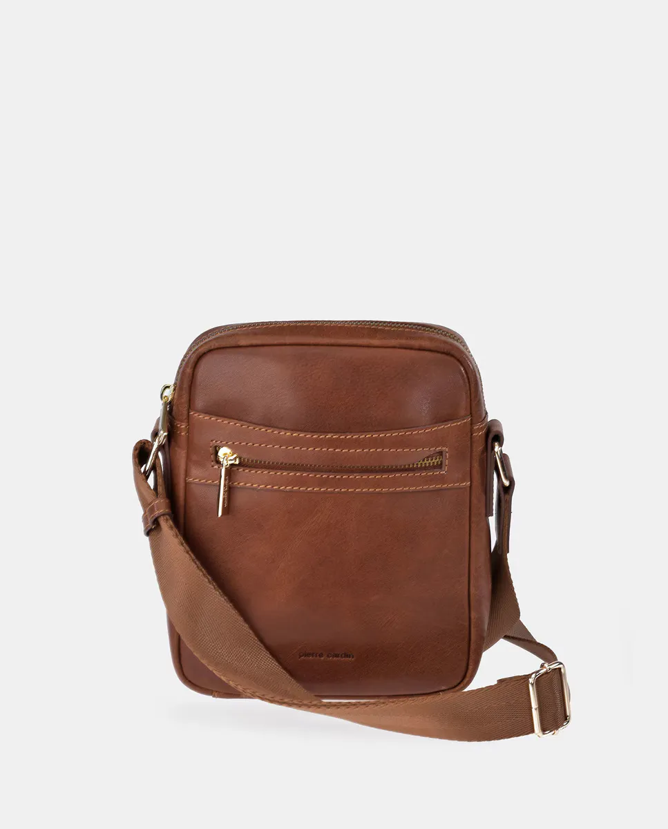 Мужская сумка через плечо Pierre Cardin из кожи растительного дубления с застежками-молниями, светло-коричневый
Мужская сумка через плечо Pierre Cardin из кожи растительного дубления с застежками-молниями, светло-коричневый