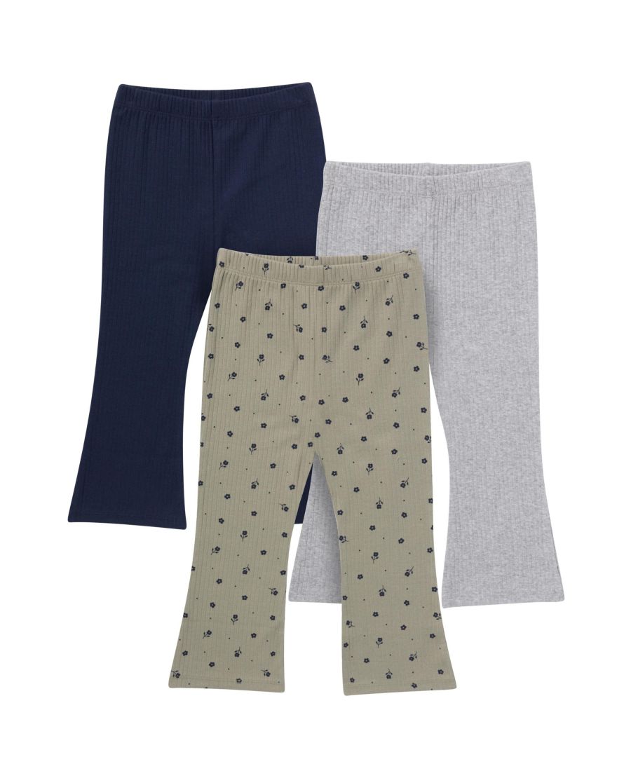 Комплект из 3 леггинсов для девочек младшего возраста с текстурированной расклешенной юбкой Gerber, Green daisies
Комплект из 3 леггинсов для девочек младшего возраста с текстурированной расклешенной юбкой Gerber, Green daisies