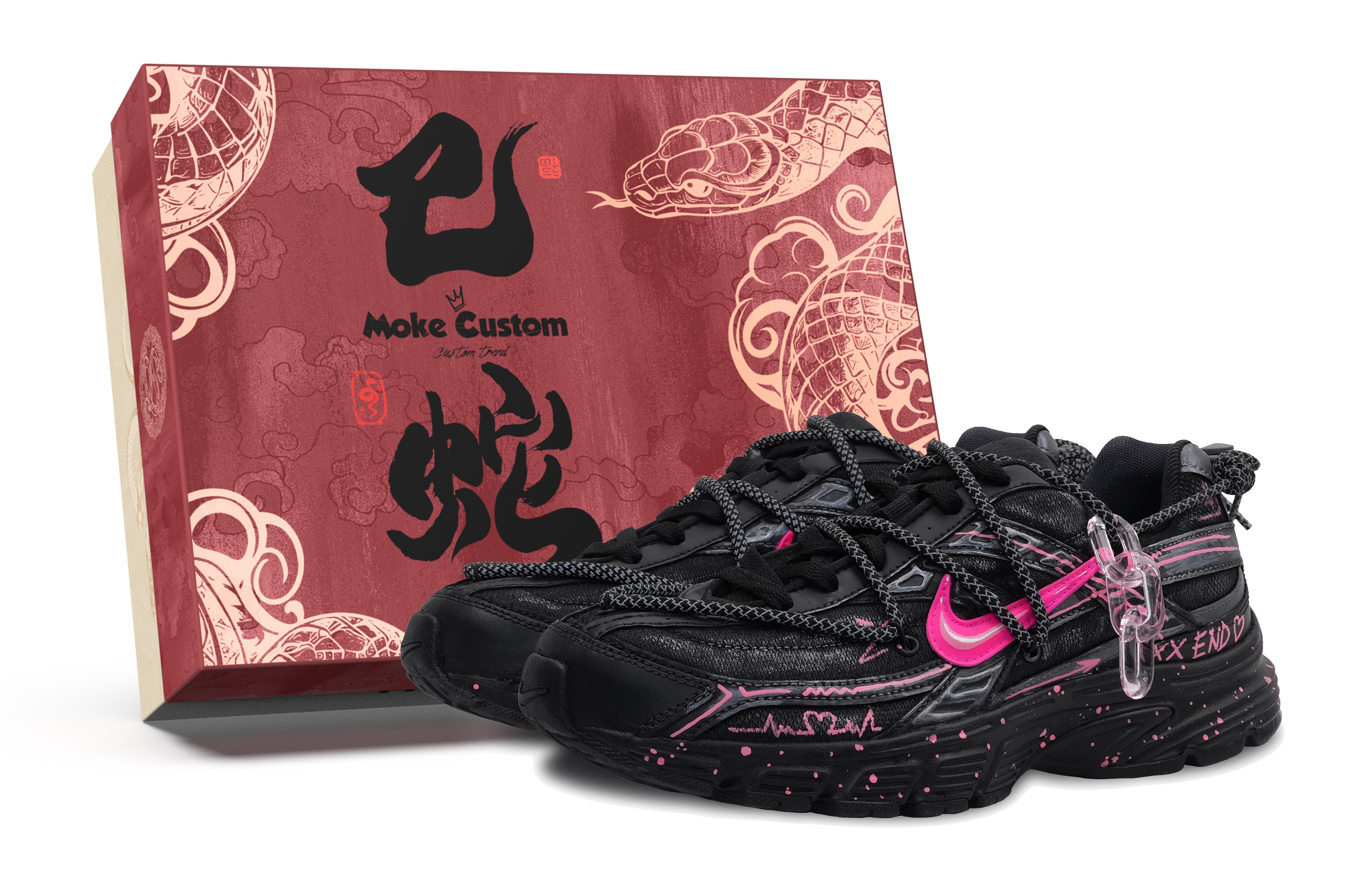 Nike Кроссовки Initiator с низким верхом, амортизирующие, противоскользящие и износостойкие, мужские, черно-розовые
Nike Кроссовки Initiator с низким верхом, амортизирующие, противоскользящие и износостойкие, мужские, черно-розовые