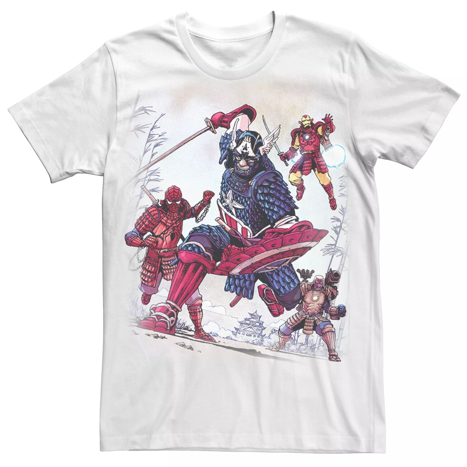Мужская футболка Marvel Avengers Samurai Licensed Character
Мужская футболка Marvel Avengers Samurai Licensed Character