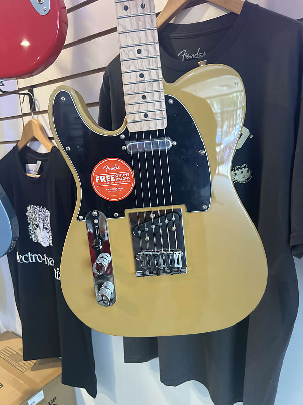 Электрогитара Squier Affinity Series Telecaster Left-Handed, Maple Fingerboard, Black Pickguard, Butterscotch Blonde
Электрогитара Squier Affinity Series Telecaster Left-Handed, Maple Fingerboard, Black Pickguard, Butterscotch Blonde