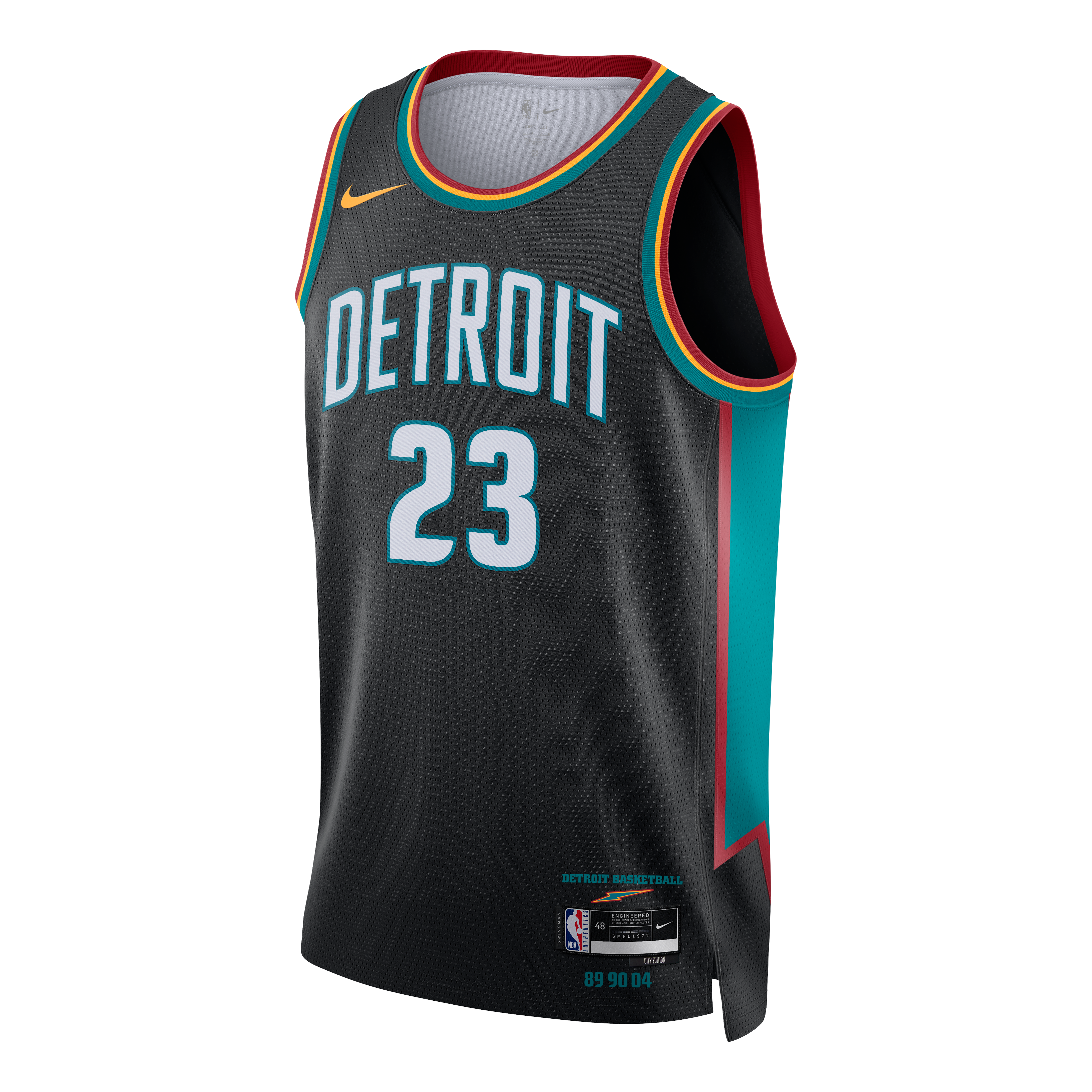 Джерси Nike Джейдена Айви Detroit Pistons City Edition NBA Swingman 'Oil Grey'
Джерси Nike Джейдена Айви Detroit Pistons City Edition NBA Swingman 'Oil Grey'