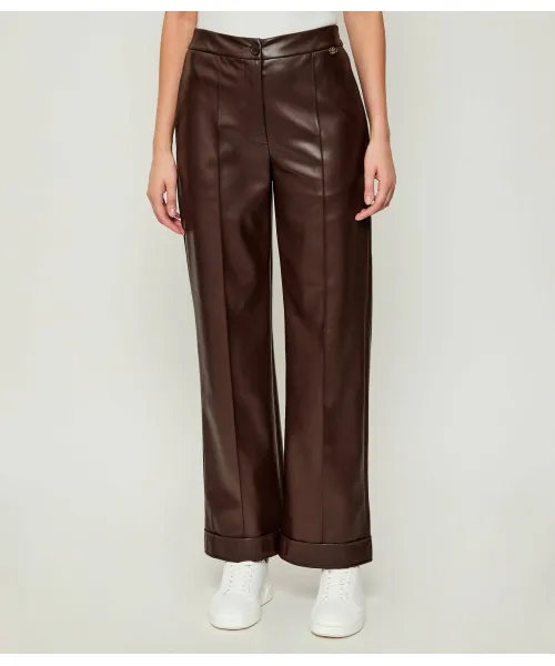 Брюки Flare fit Liu Jo, коричневый 
Брюки Flare fit Liu Jo, коричневый