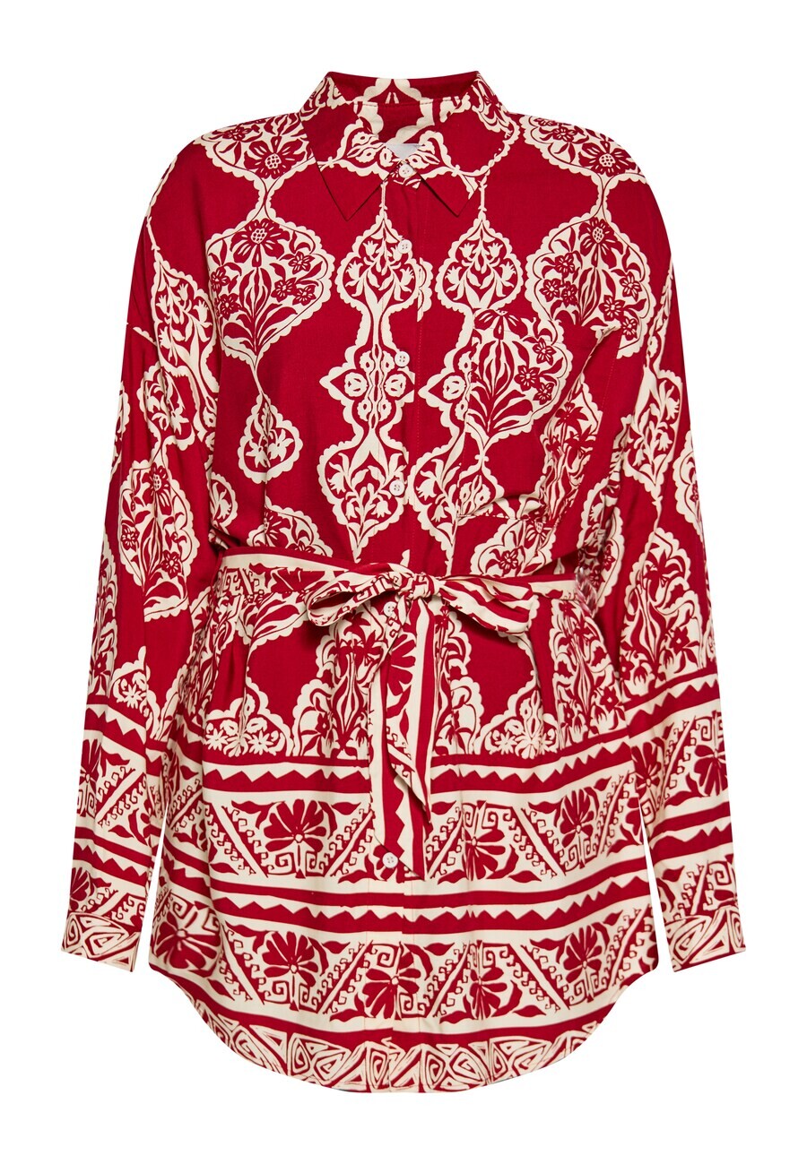 Длинная блузка Usha Blouse, темно-красный
Длинная блузка Usha Blouse, темно-красный