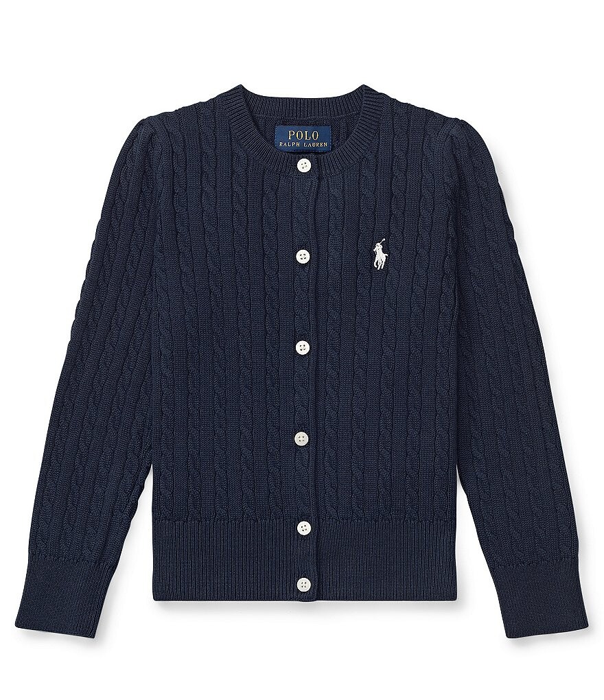 Polo Ralph Lauren Детская одежда Свитер-кардиган косой вязки для маленьких девочек 2T-6X, синий
Polo Ralph Lauren Детская одежда Свитер-кардиган косой вязки для маленьких девочек 2T-6X, синий