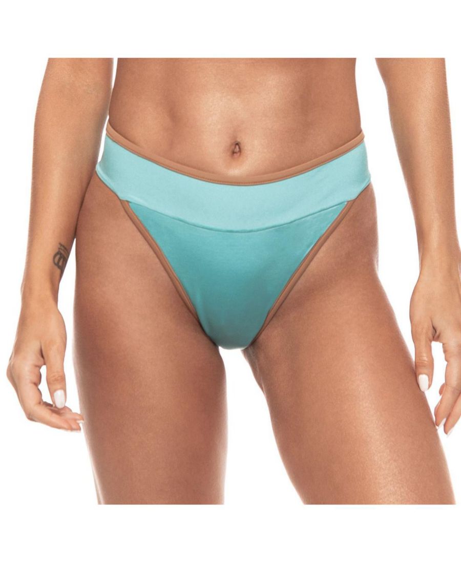 Женские бикини-трусики с контрастными деталями, высоким вырезом и резинкой Guria Beachwear, Polynesia turquoise
Женские бикини-трусики с контрастными деталями, высоким вырезом и резинкой Guria Beachwear, Polynesia turquoise