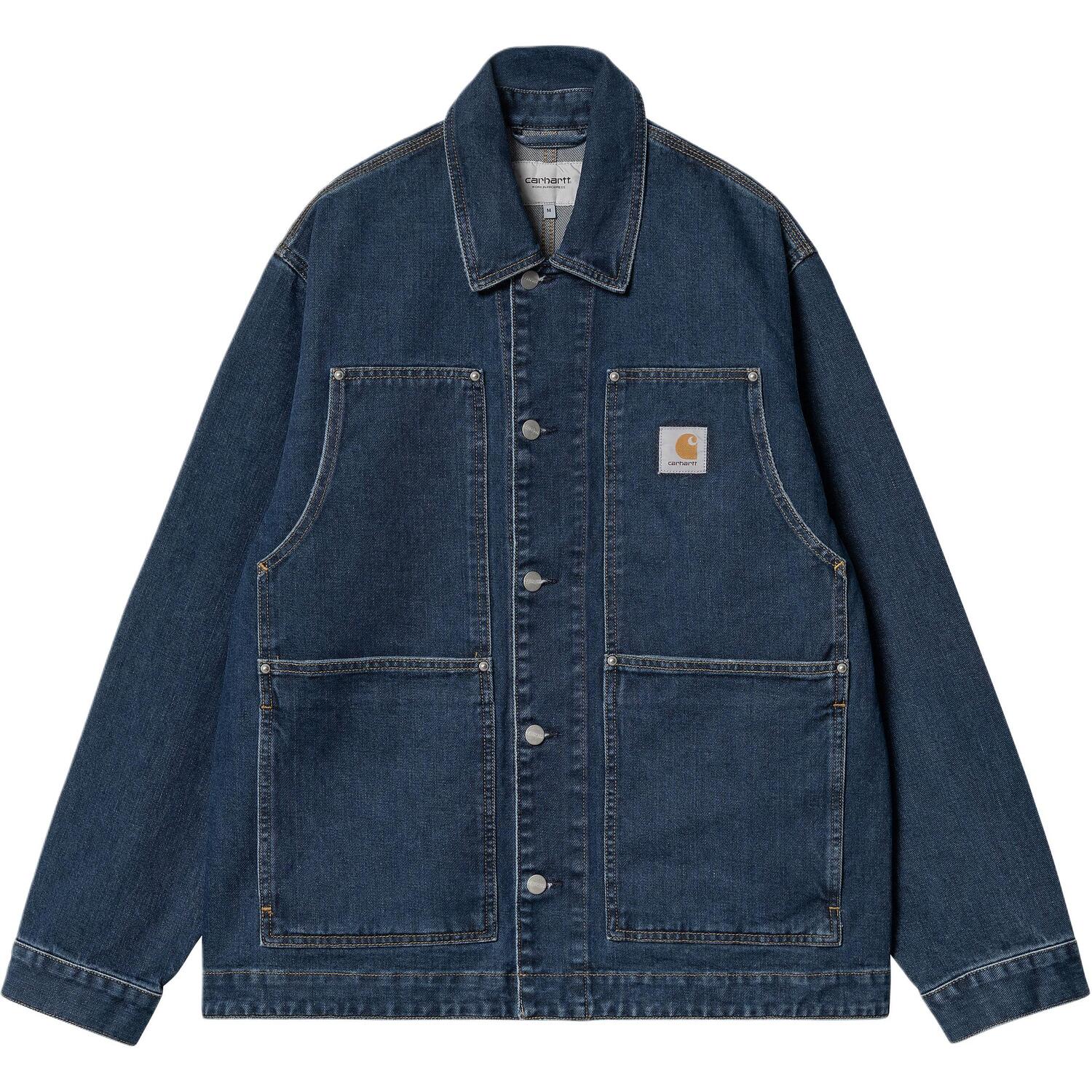 Carhartt WIP Двубортная куртка свободного кроя, Blue
Carhartt WIP Двубортная куртка свободного кроя, Blue