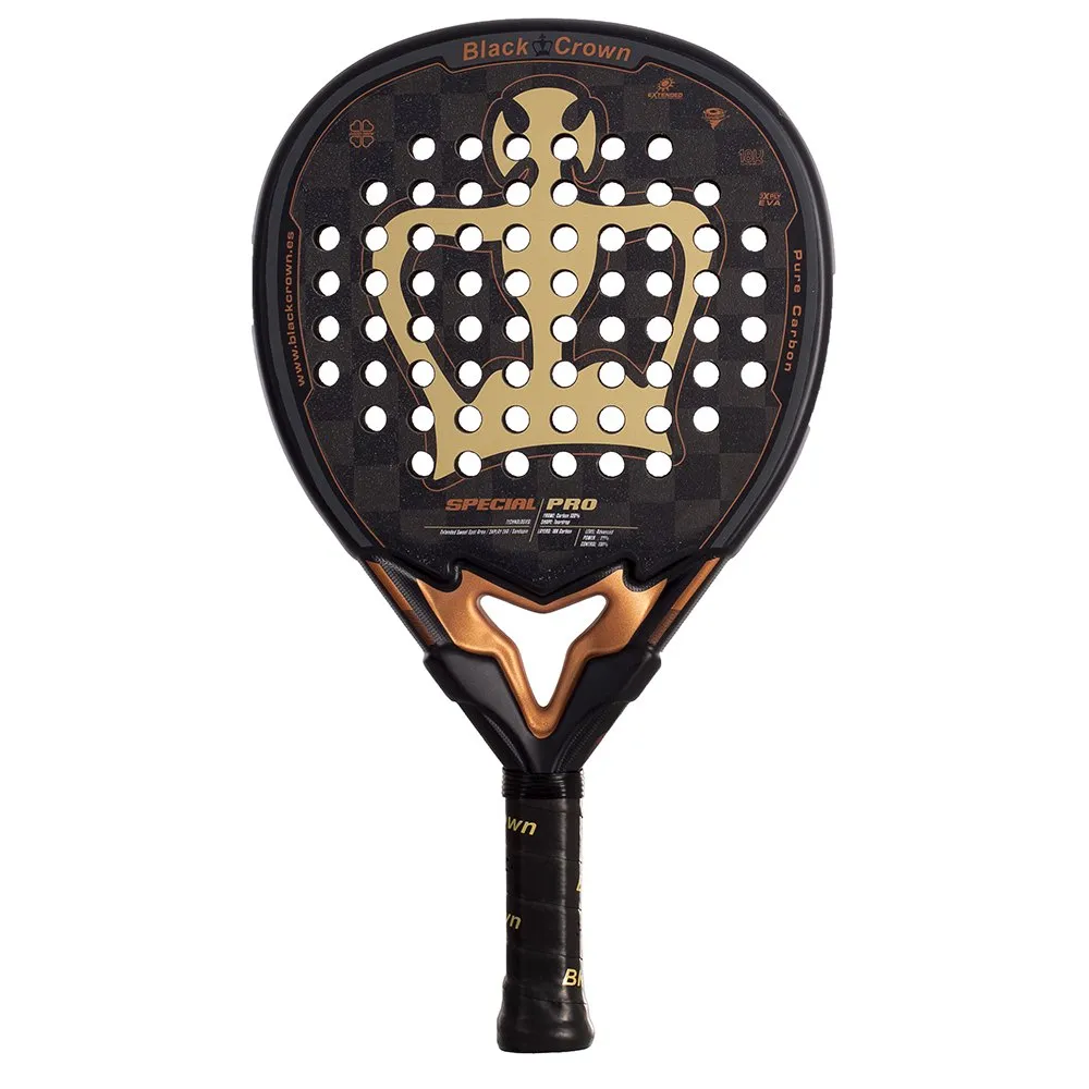 Ракетка для паделя Black Crown Special pro, золотой
Ракетка для паделя Black Crown Special pro, золотой