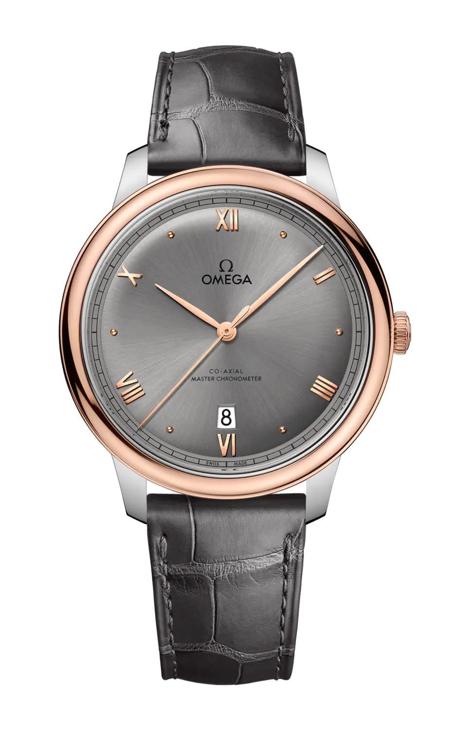 Часы Omega De ville prestige co‑axial master chronometer с розовым золотом 40 мм
Часы Omega De ville prestige co‑axial master chronometer с розовым золотом 40 мм